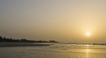 Gambia, Sunset Beach