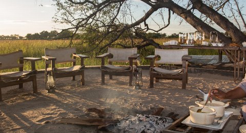 ABU CAMP, Okavango Delta, Botswana